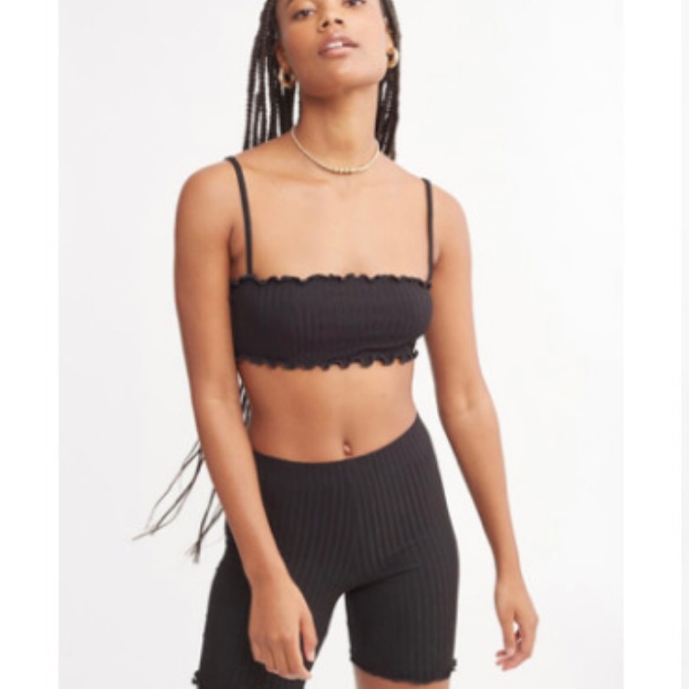 Tropic of C Allegra Top in Black, Small, $78